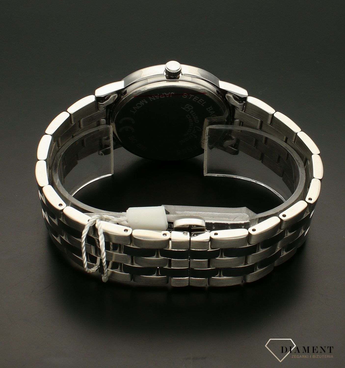 Zegarek męski Bruno Calvani na srebrnej bransolecie BC820 SILVER. Cała kolekcja Bruno Calvani charakteryzuje się oryginalnością i elegancją. Spośród wielu zegarków męskich jak i damskich wybrać można czasomierz, który z pewn (3).jpg